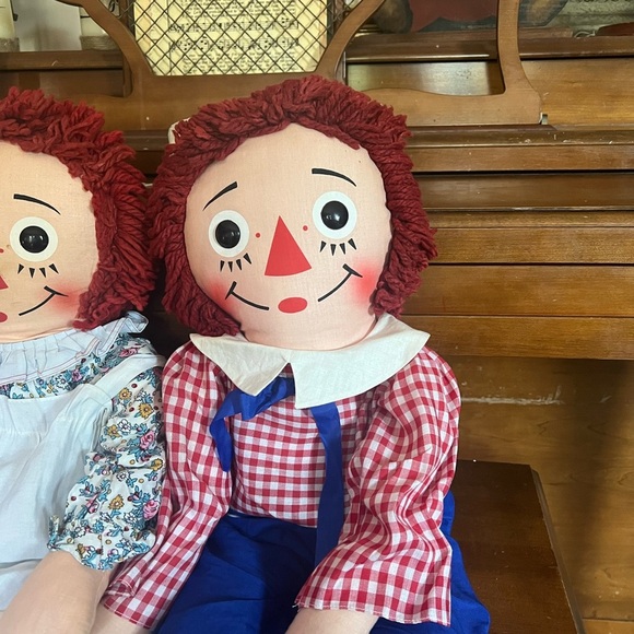 Vintage 1960's 32" The Original Knickerbocker Raggedy Ann &
Andy - Picture 4 of 12
